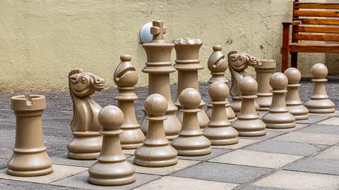 Sanbonani Resort Outdoor Chess